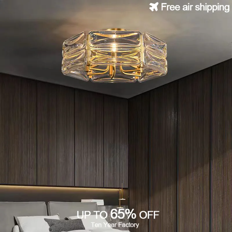 

Gold Luxury Crystal Lampshade Modern LED Ceiling Chandelier Lighting for Dining Room Home Decoration Hanging Lustre Lamps