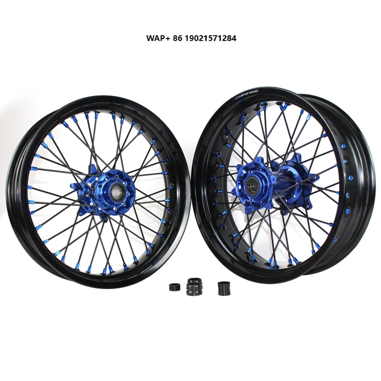 

Factory Motorcycle Wheels Supermoto FS 450 TE300 FE250/exc Sxf/Stark Varg Dirt Bike 17 Inch Cerchi Motard