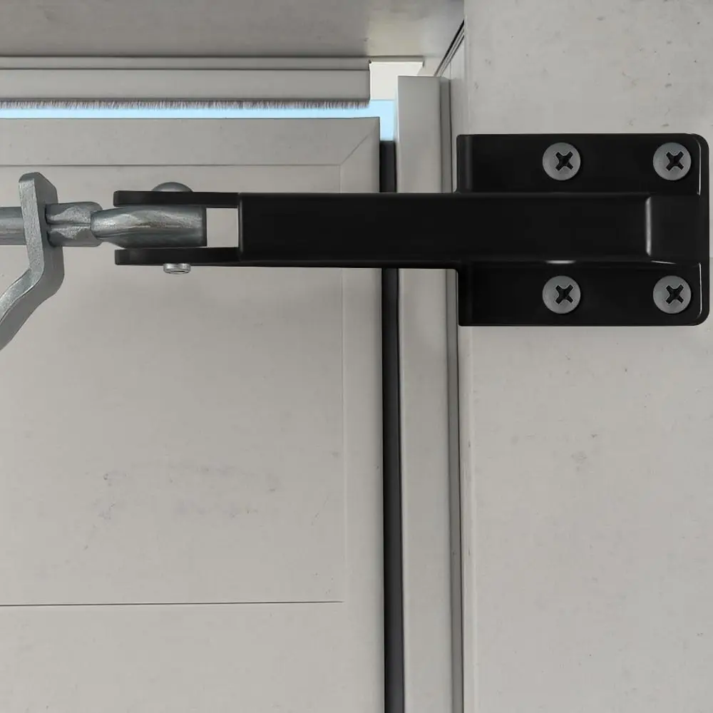 

2pcs Adjustable Screen Door Closer Bracket Universal Fit Replacement Parts Storm Hardware Bracket Replacement Fittings Hardware