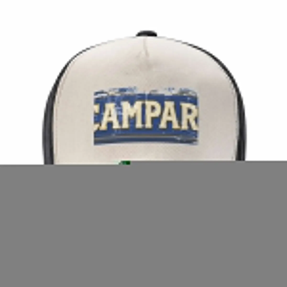 Campari Monogram Distressed Design Type 2 Baseball Cap Snapback Cap Military Cap Man Fashion Beach Male Women's