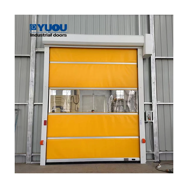 NEW #304 Stainless Steel Guide Rails and Cover Box Suitable for Food Industry High Speed PVC Roller Shutter Doors