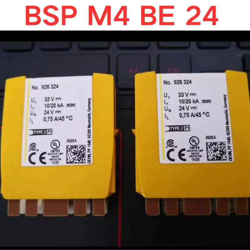 Shield Lightning Arrester BSP M4 BE 24 New 926324 926224 - Electrical Protection Device for Safety And Security