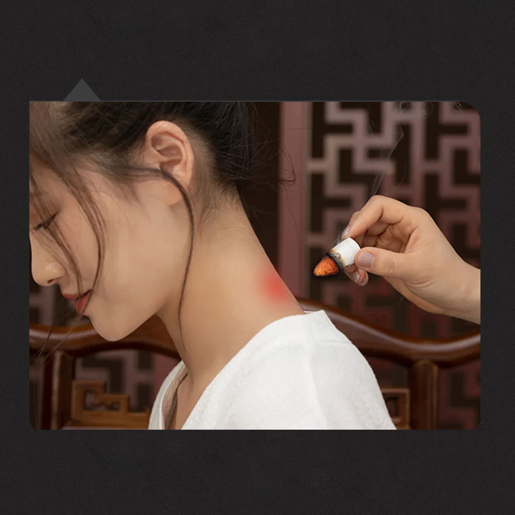 

54pcs Moxibustion Stick Pure Moxa Bar Handmade Moxa Rolls Heat Therapy Traditional Chinese Warm Treatment Home Salon Gift