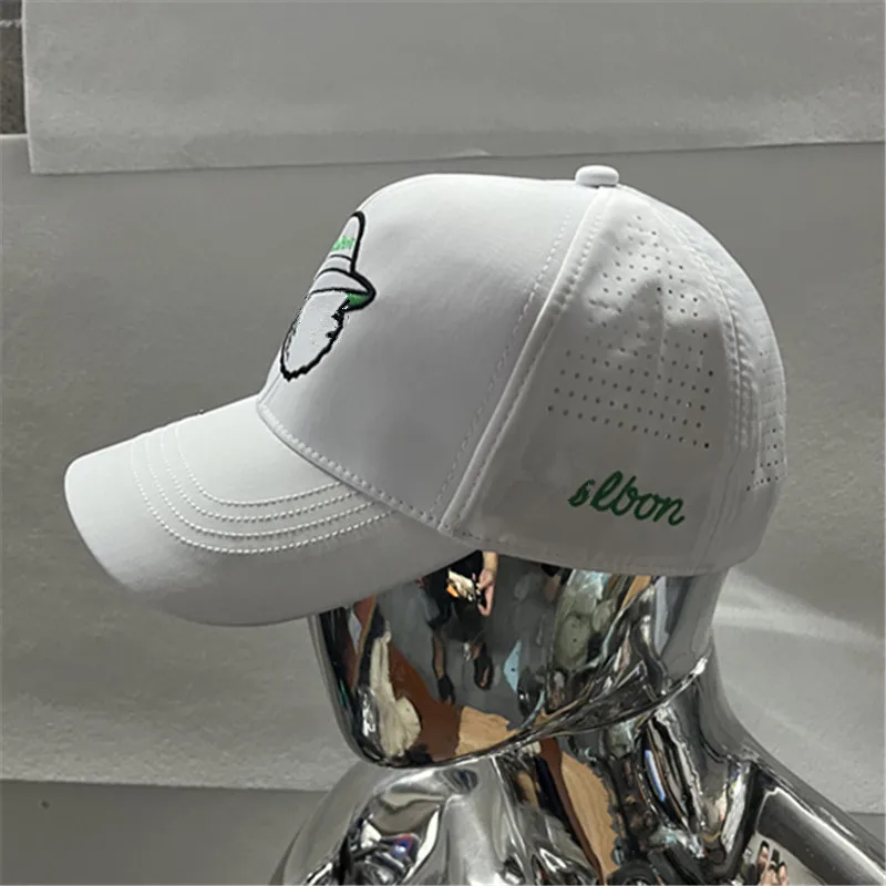 2024 Baseball Cap Golf Hat Men Women Absorbent Sweat breathable Beach Sun Hat Duckbill Cap Embroidery brand Sport Golf Ball Caps