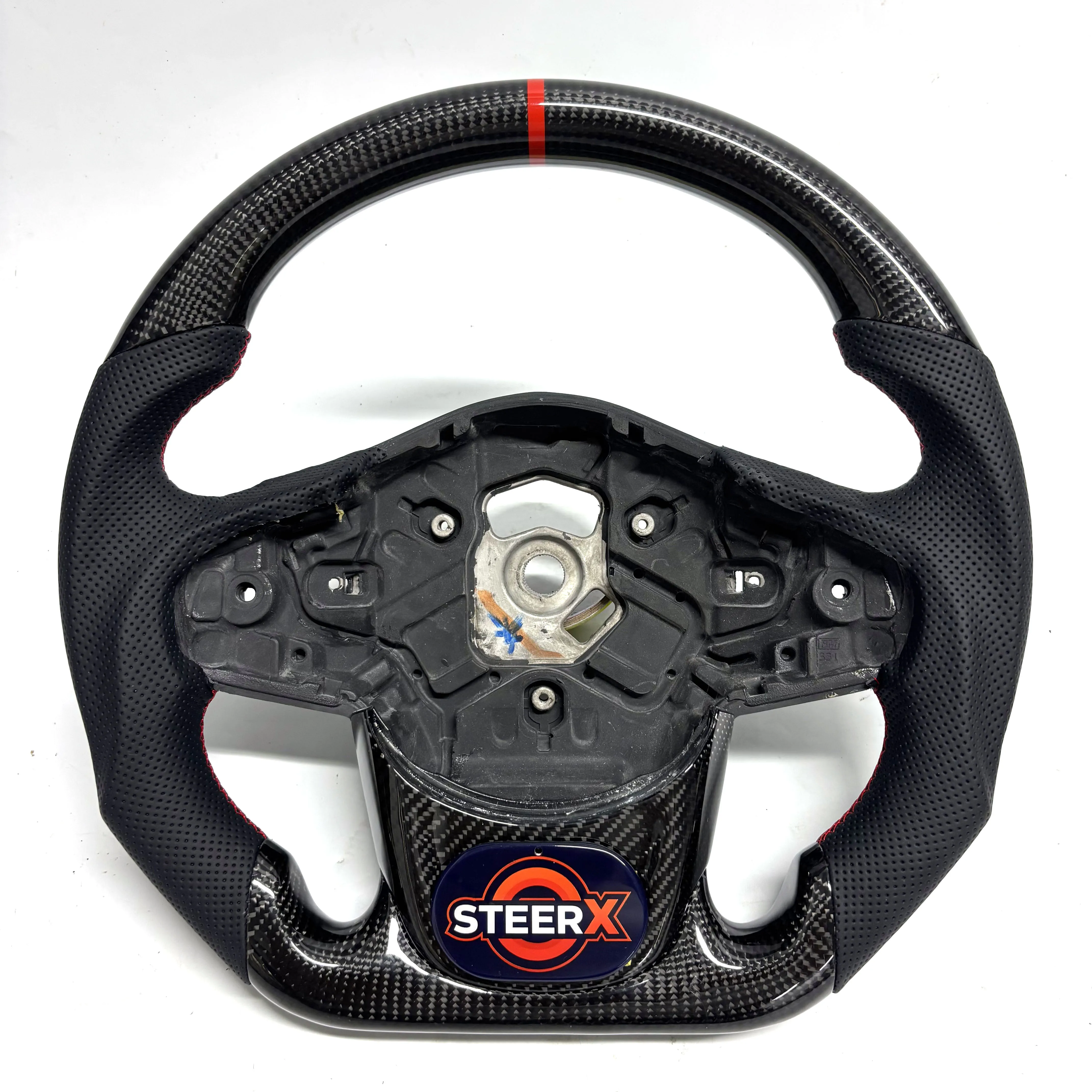 

Кожаный руль из углеродного волокна для Toyota GR Supra A90 A91 2019+