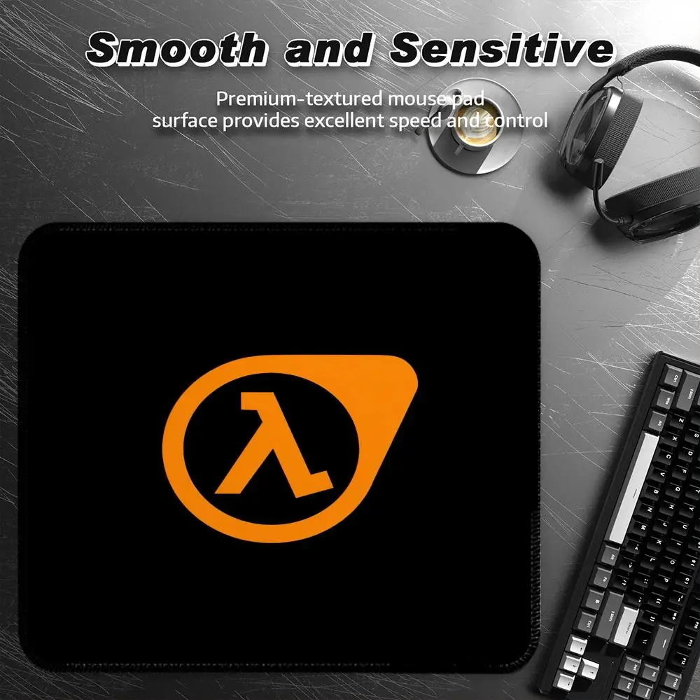 

Half Life Mouse Pad Small Desk Pad Desktop Computer Keyboard Wireless Mouse Boy Gift for Play games Coasters