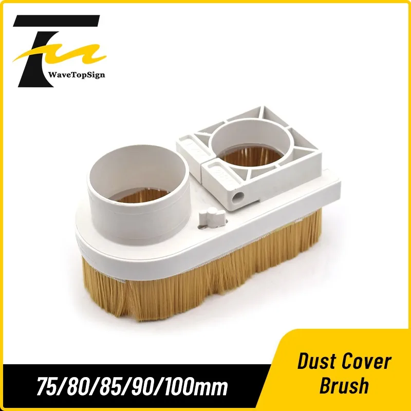 Spindle Shoe 70mm 75mm 80mm 90mm 100mm Diameter Dust Collector Dust Cover Brush For CNC Spindle Motor Milling Machine Router
