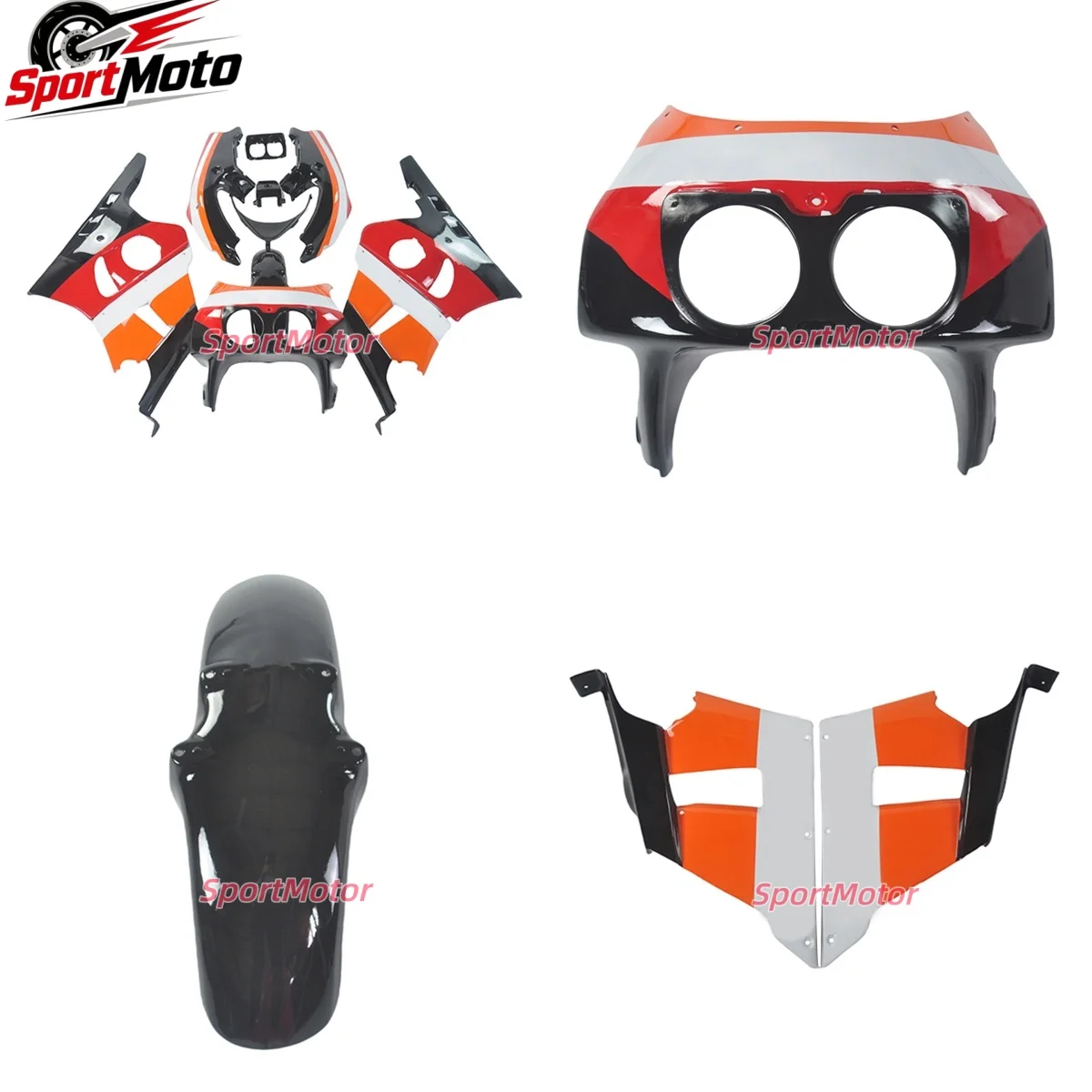 Fit for Honda CBR400RR NC29 1990-1999 Motorcycle Fairing Set Bodywork Panel Kit CBR 400 RR CBR400 RR NC 29 1996 1997 1998
