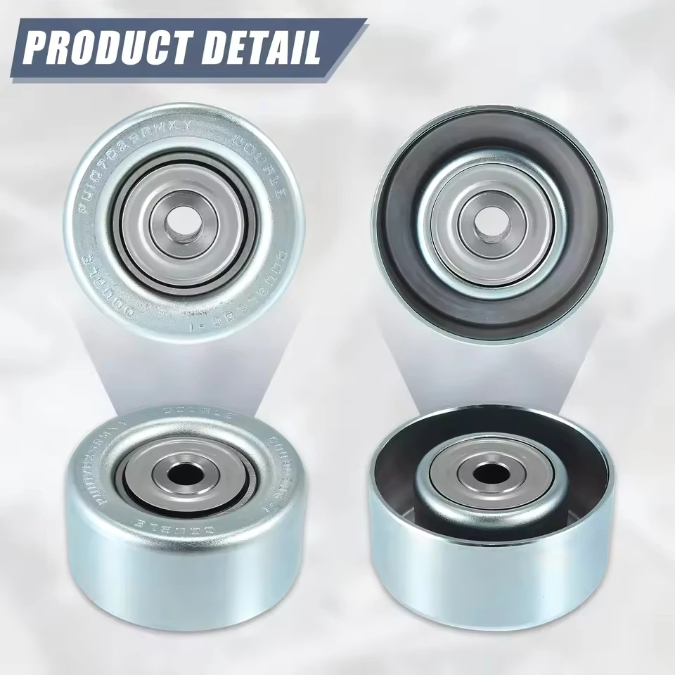 16603-31040 Drive Belt Idler Pulley Crankshaft for Toyota Tundra Tacoma 4Runner Land Cruiser Prado 1GRFE 2TRFE HILUX 1GD/2GDFTV