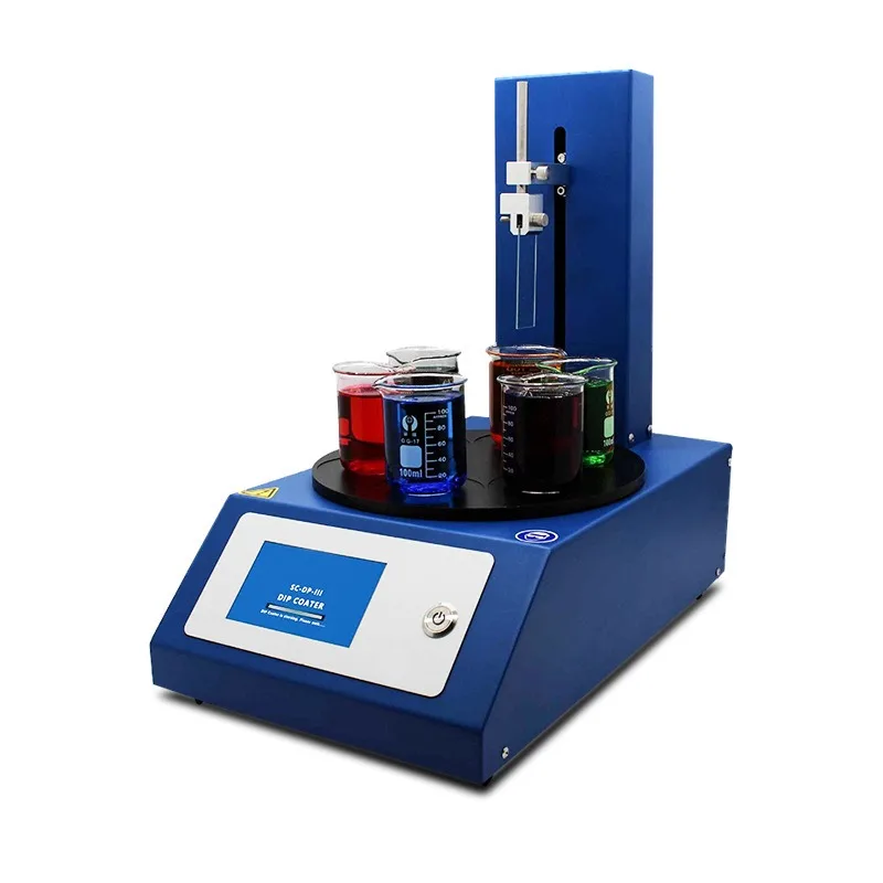 Impregnation coating lifting test machine Sol solution lifting coating testing device Liquid crystal sheet Gel immersion lifting