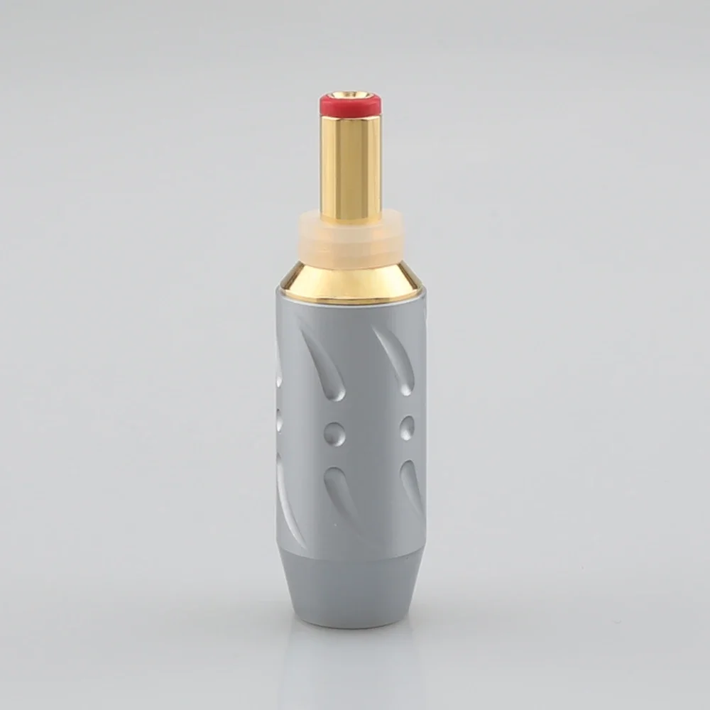 Viborg DC21G Banhado A Ouro DC-2.1G Conector Jack Ø8mm Plugues de cabo DC Audiophile de alta qualidade