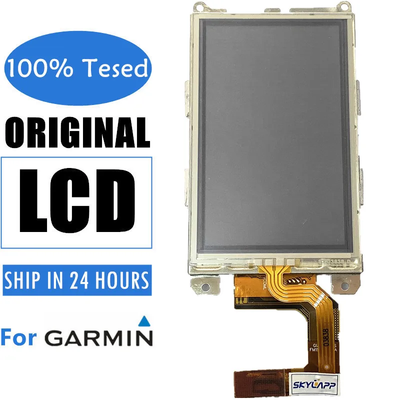 LCD Screen for Garmin Alpha 100F ALPHA100 Hound Tracker, Handheld GPS, Complete Display, Touchscreen Digitizer Panel, 3