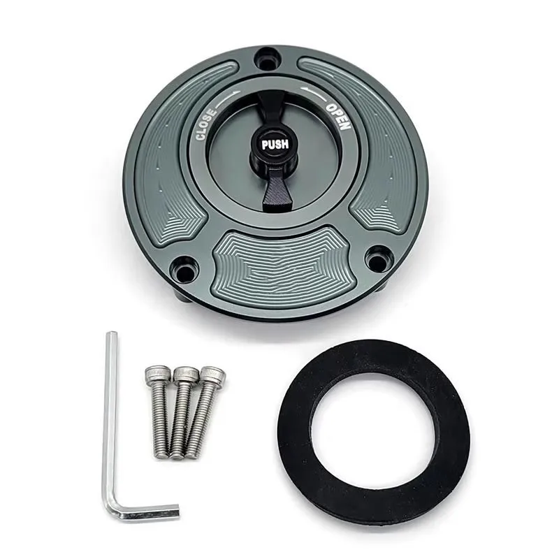 For Yamaha YZF R1 R3 R6 R7 R25 R125 2010-2023 2022 Keyless Motorcycle Fuel Gas Tank cap Cover
