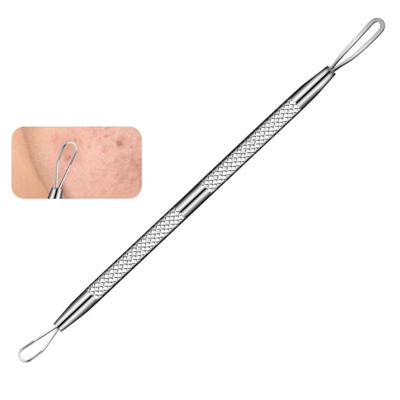 German Ultra-fine Cell Pimples Blackhead Clip Tweezers Remover Beauty Salon Scraping Closing Artifact Acne Needle Face Care Tool