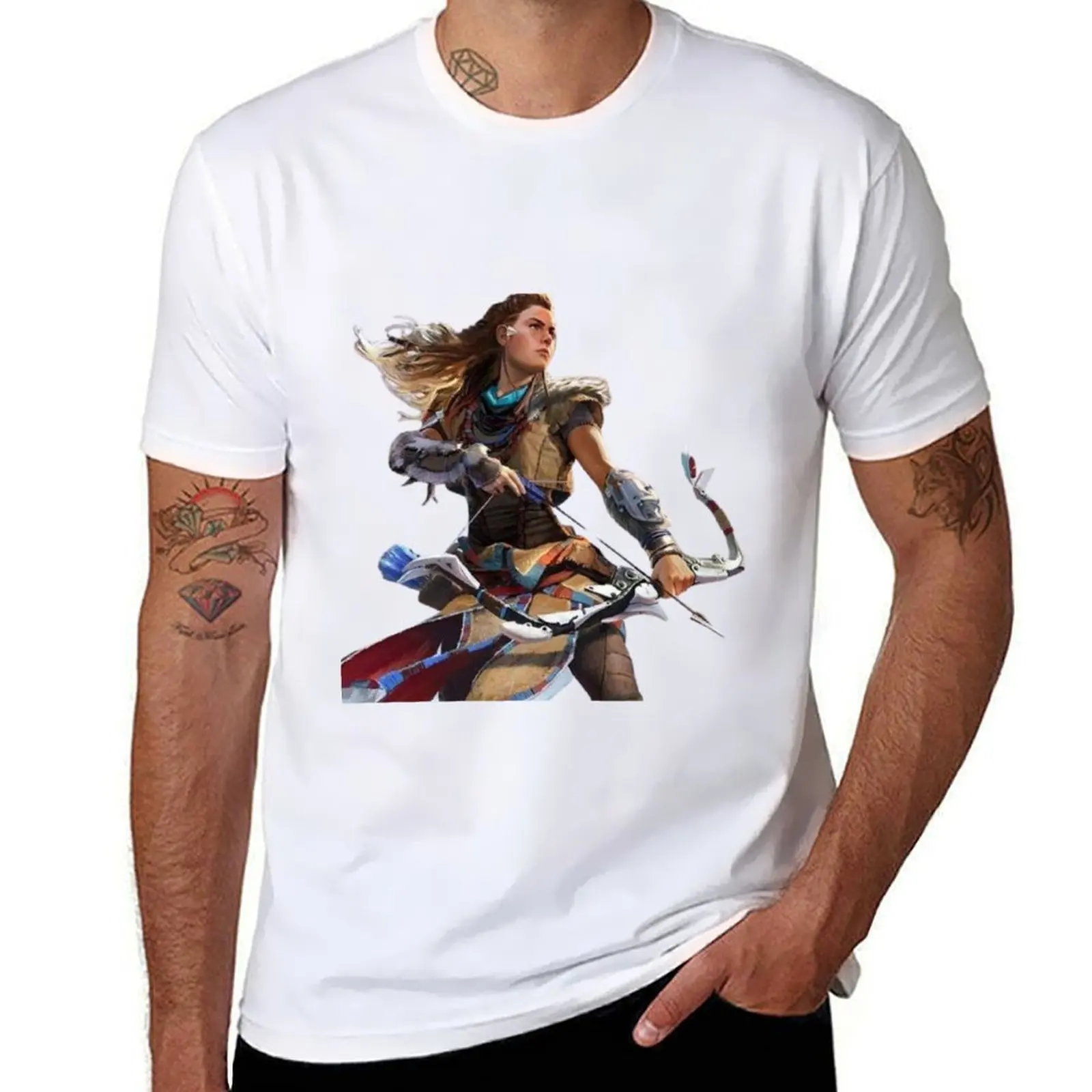 

Horizon Forbidden T-Shirt t shirt man casual man t shirt cotton T-Shirt