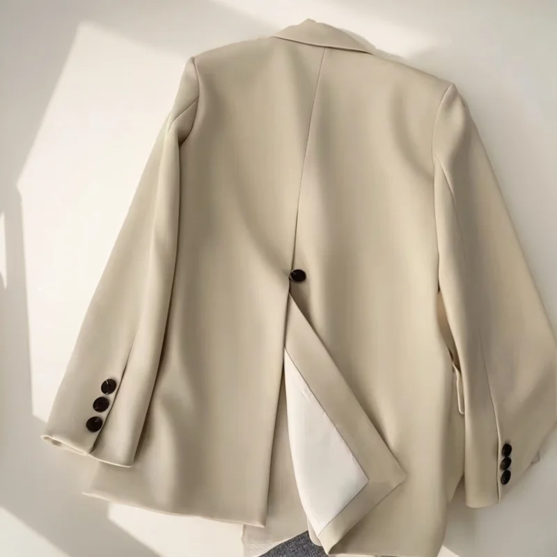 

Blazers Womans Winter Coat Batiste Elizabethan Affair Graceful Womanly Button Front Lapel Premium Fine Insulated Professional Bf