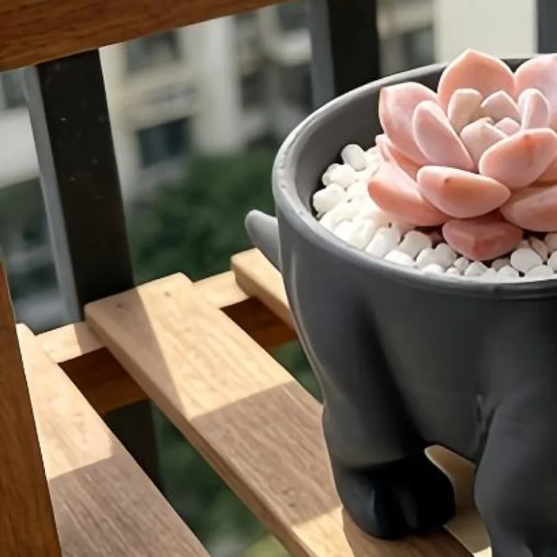 Multi-purpose 3D Printed Dinosaur Flowerpot Desktop Decoration Ornaments Mini Flower Pot Funny Pot For Office Planting Gifts