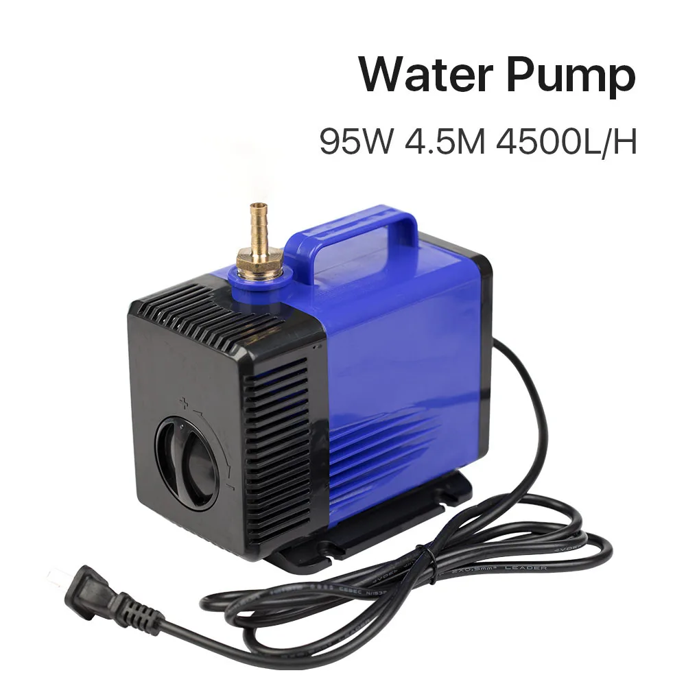 Pompa dell'acqua sommergibile CNC 95W 4.5M 4500L/H IPX8 220V per macchina da taglio per incisione Laser CO2