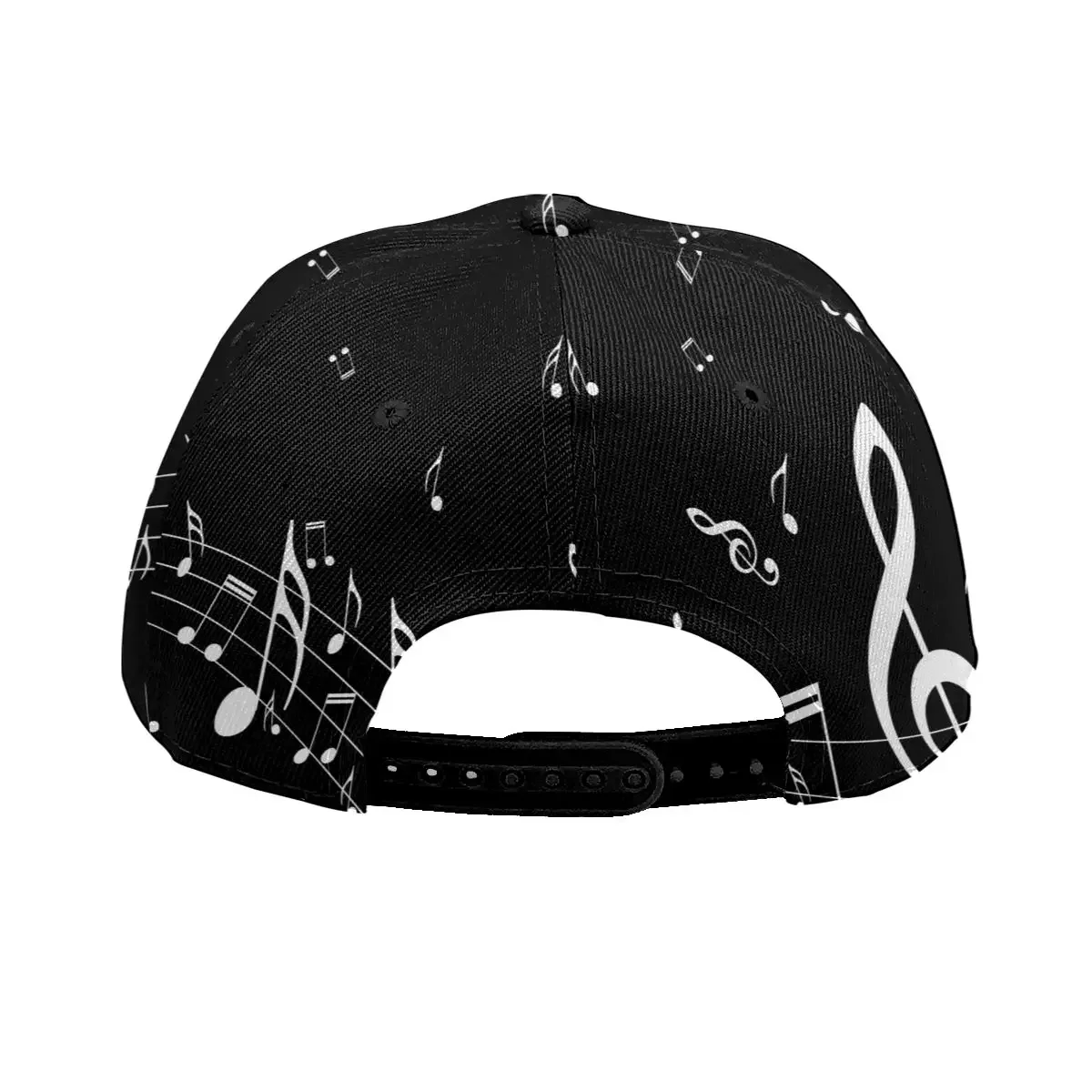 Abstract Piano Keys With Musical Notes Outdoor Sport Cap Baseball Hat Men Women Visor Street Hip Hop Caps