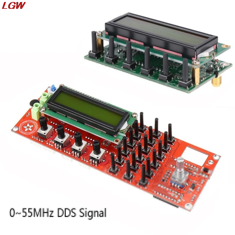 DDS Signal Generator AD9850 0~55MHz HAM Radio SSB6.1 Transceiver VFO SSB US