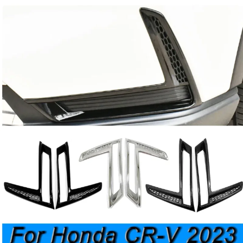 

Front Fog Light Lamp Foglight Decorative Strip Trim Cover For Honda CR-V CRV 2023 ABS Car Styling Accessories