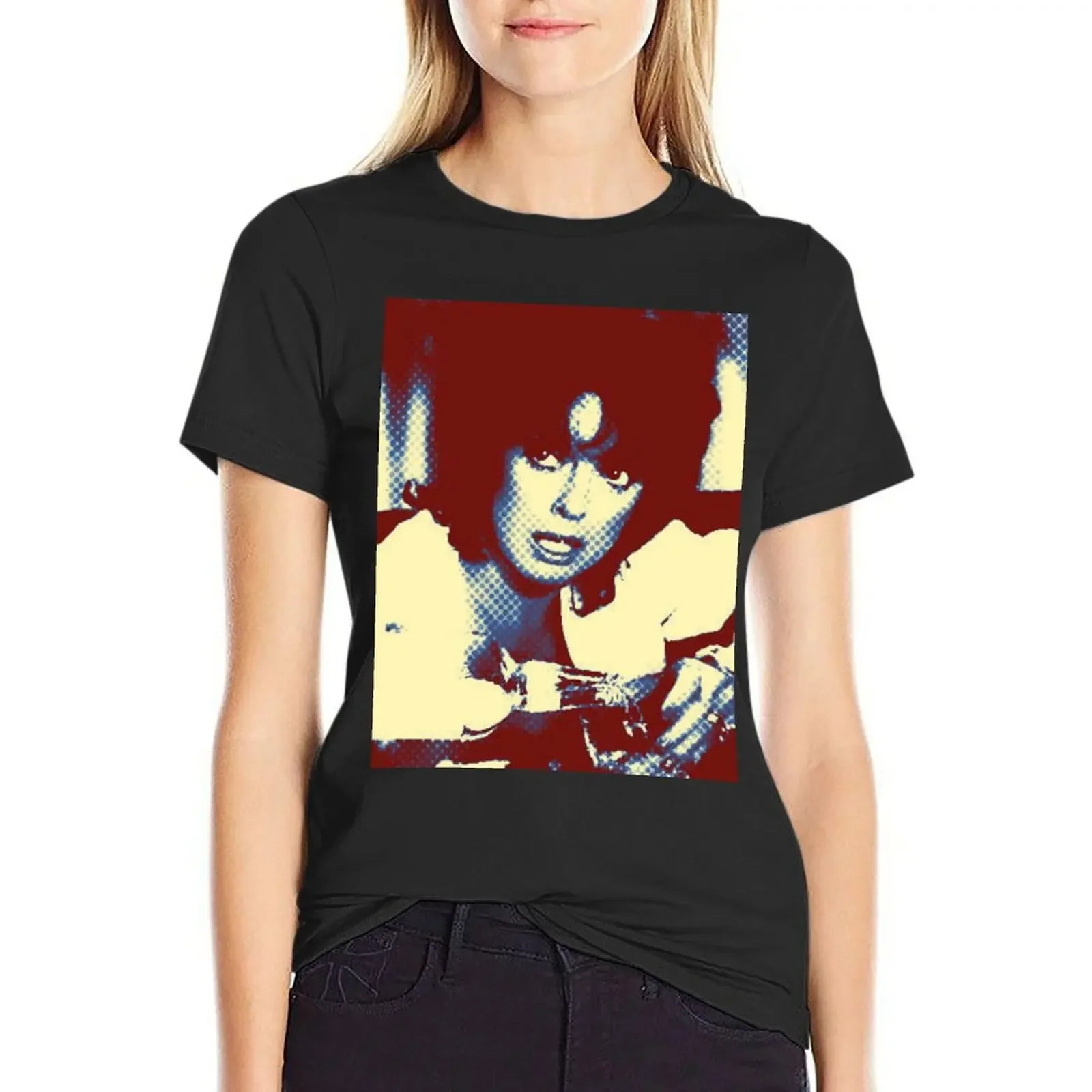 

Self serve Sue-Ellen T-Shirt shirts graphic tees funny new edition oversized workout shirts for Women