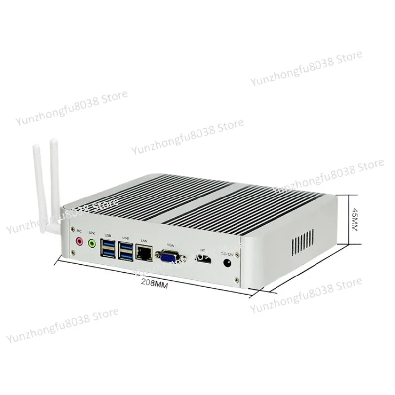 كمبيوتر صغير بدون مروحة I5 1235U 16GB DDR4 512G SSD 8USB Win11 كمبيوتر صغير لتعليم المكتب المنزلي