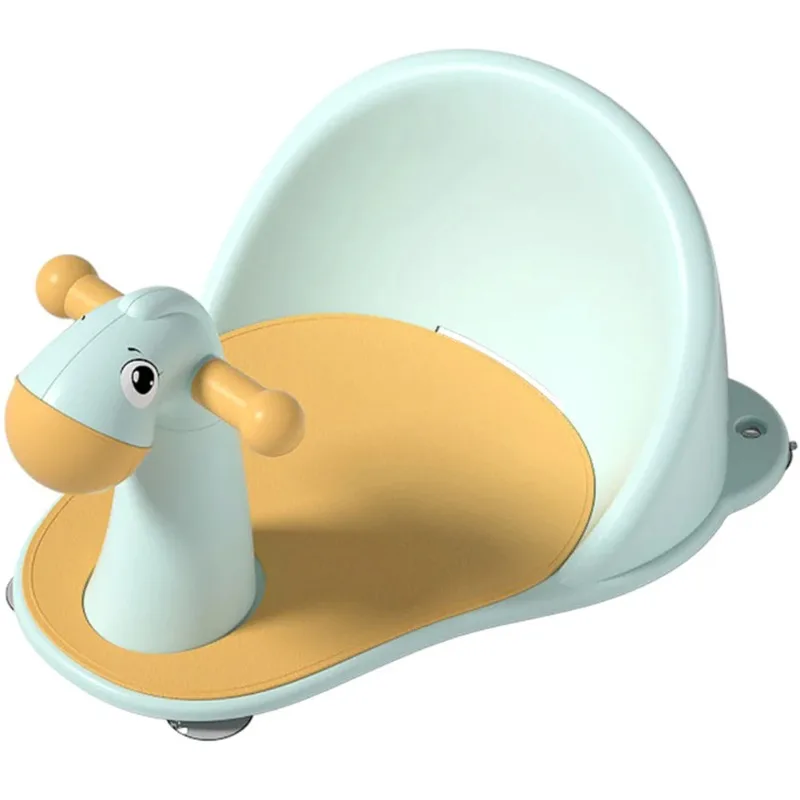 

Детское сиденье для ванны, стул для душа для новорожденных, материал ПП, съемные подлокотники, нескользящие присоски, портативная детская ванна