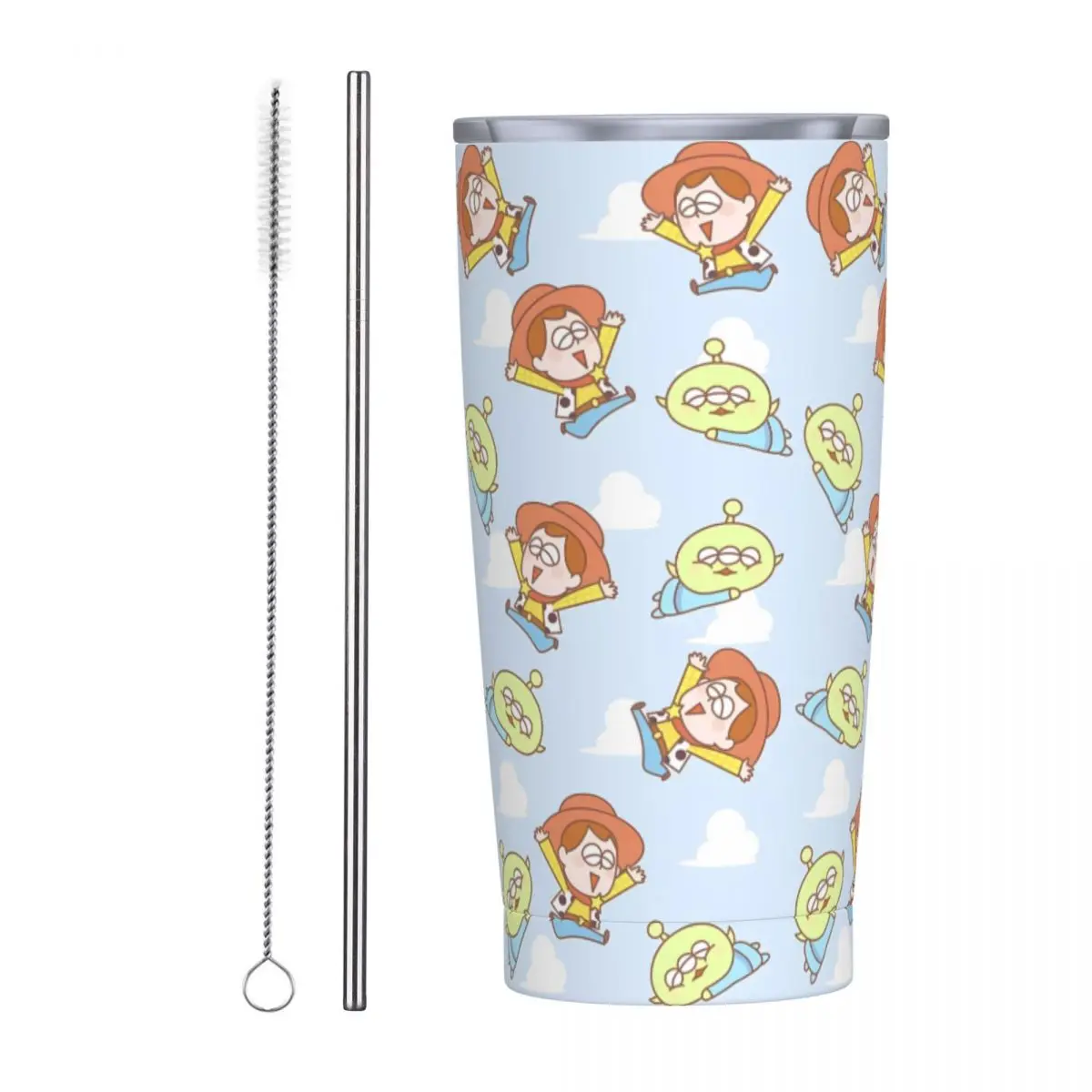 Toy Story Buzz Lightyear Stainless Steel Tumbler Beach Mugs Cup Large Capacity Coffee Mug Insulated Cold Drink Tea Water Bottle