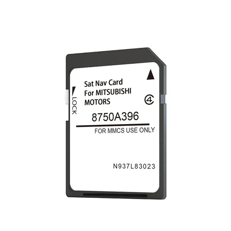 SD Navi Bộ Châu Âu Anh Cho Mitsubishi Outlander Pajero ASX Lancer Dẫn Đường 16GB Sat Chống Sương Mù Reaview MMCS Miếng Dán