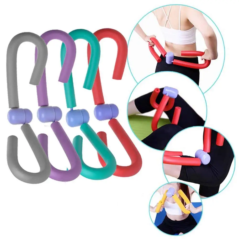 

Yoga Training Buttock Clip Thigh Exercisers, Arm Muscle Chest Waist Trainer for Gym Home Fitness Workout Machine Stovepipe Clip