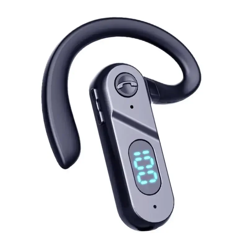 

New Business TWS Wireless Car Bluetooth 5.2 Headsets Bone Conduction Sports Earphones Noise-cancelling Digital Display Earbuds