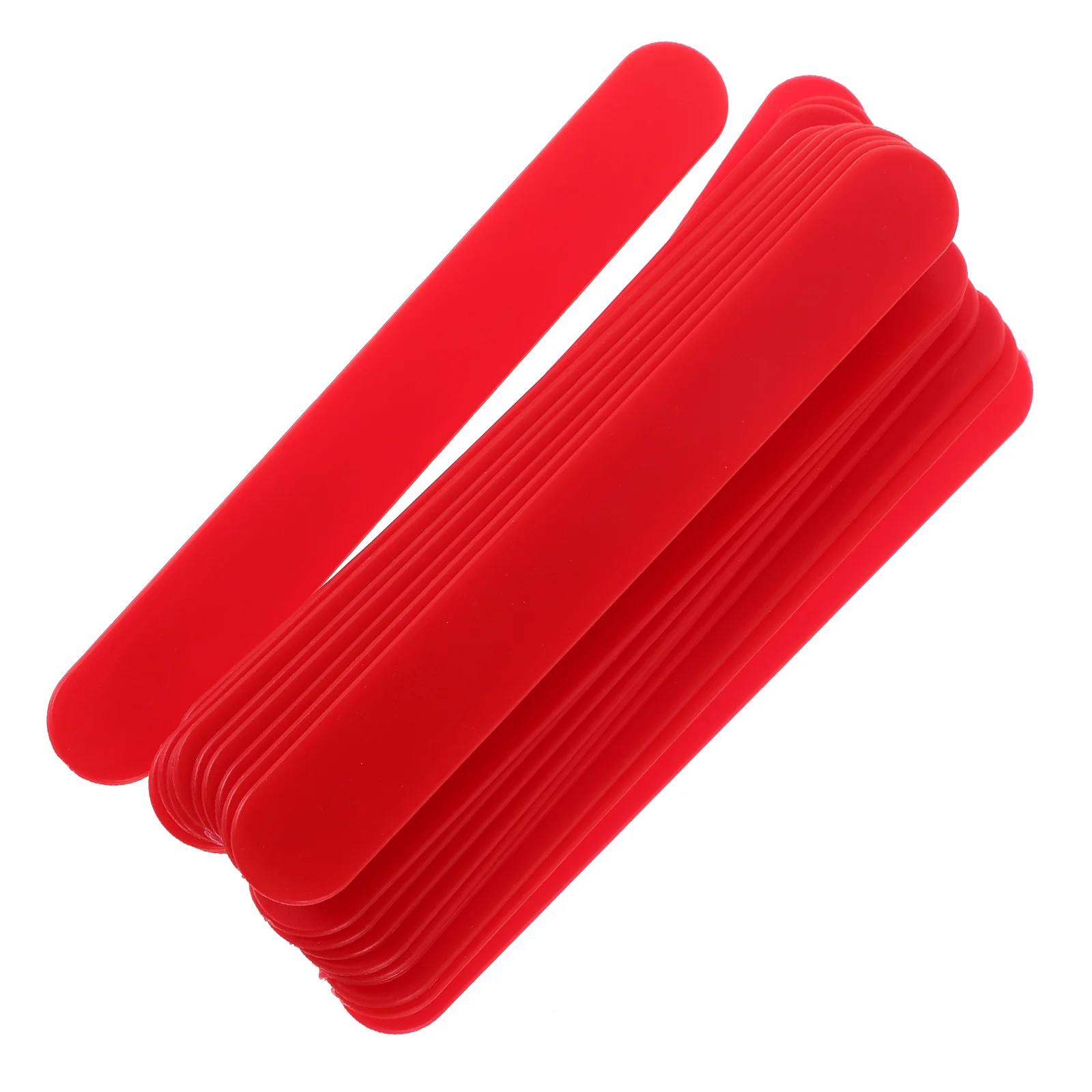 

25 Pcs Spatula Clinic Tongue Depressor Cake Mixing Sticks Glue Spreader Plastic Decorating Spatulas Depressors Stir Child