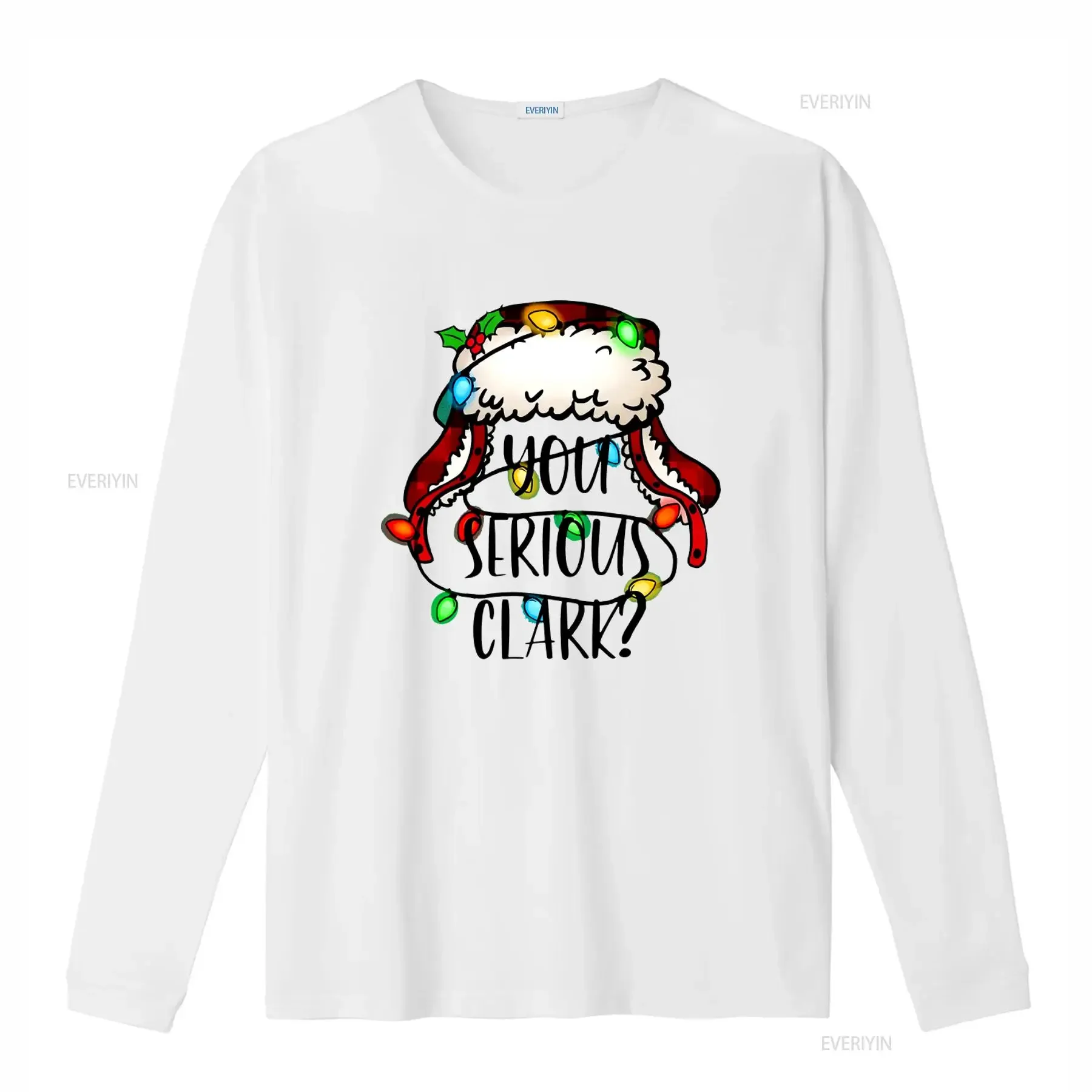 You Serious Clark T Shirt Cute Griswold Family Outfit Funny Christmas Vacation  vintage Washed Casual Breathable fashion