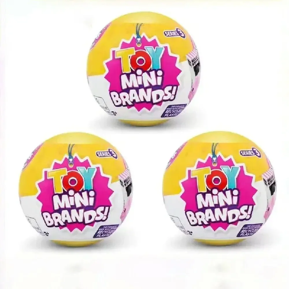 Zuru الماركات الصغيرة اللعب سلسلة 5 مفاجأة الماركات لعبة لطيف الأطفال اليدوية DIY بها بنفسك تخمين كرات الاطفال الهدايا الأصلي صندوق أعمى غامض #2