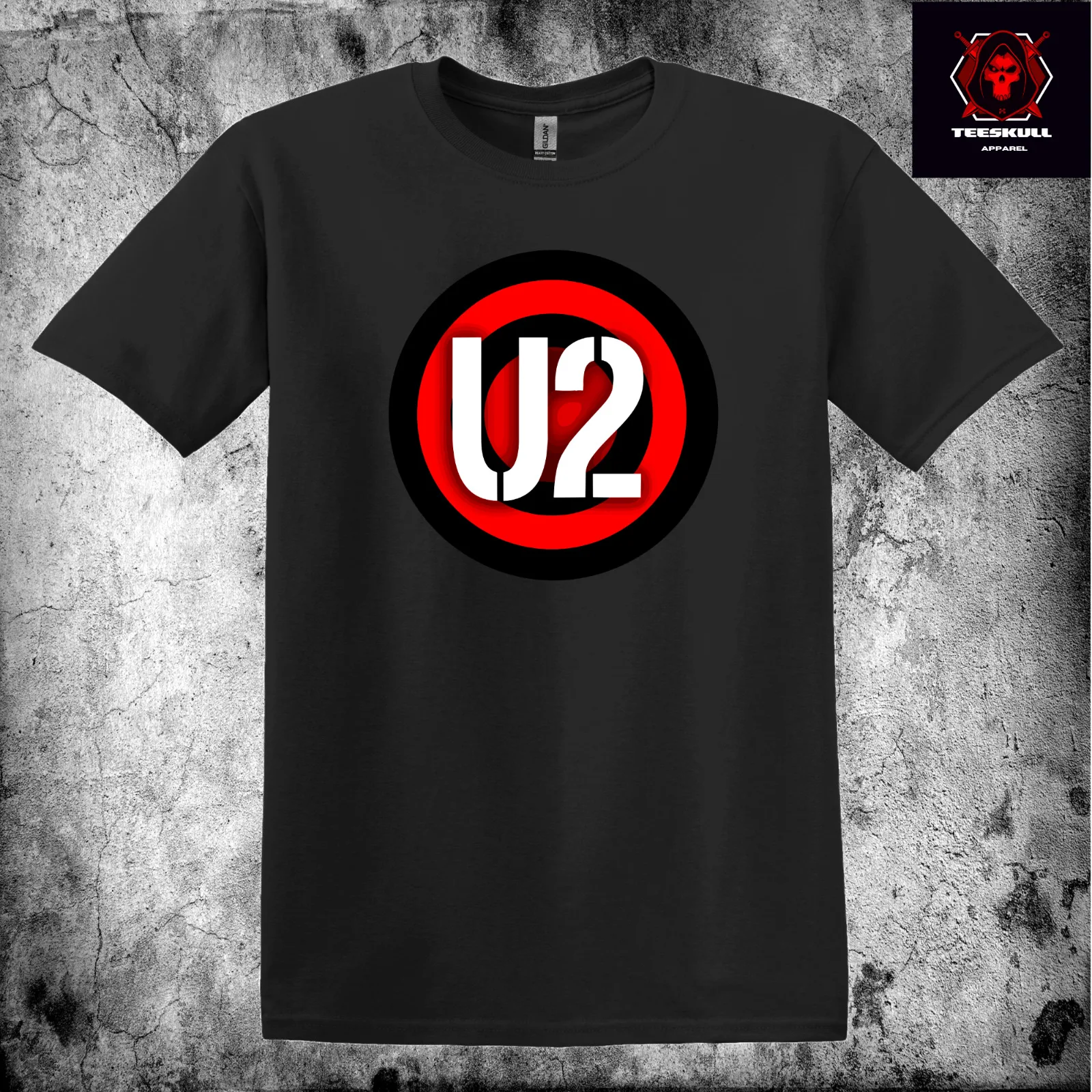 

U2 Classic Rock Band Logo Tee Unisex Cotton T-SHIRT S-3XL