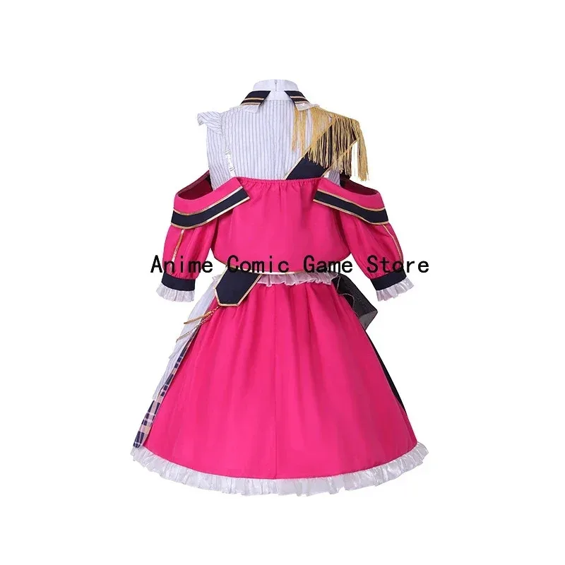 متوفر XS-2XL روبي هوشينو أريما كانا ميم تأثيري لوليتا فستان أنيمي أوشي نو كو أداء المعبود ماستر هالوين للنساء