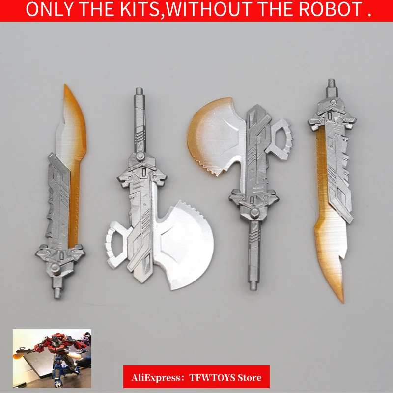 New Double Knife Weapon Upgrade Kit For Studio Series BB102 OP SS102 OP 3D Printing Accessories in stock