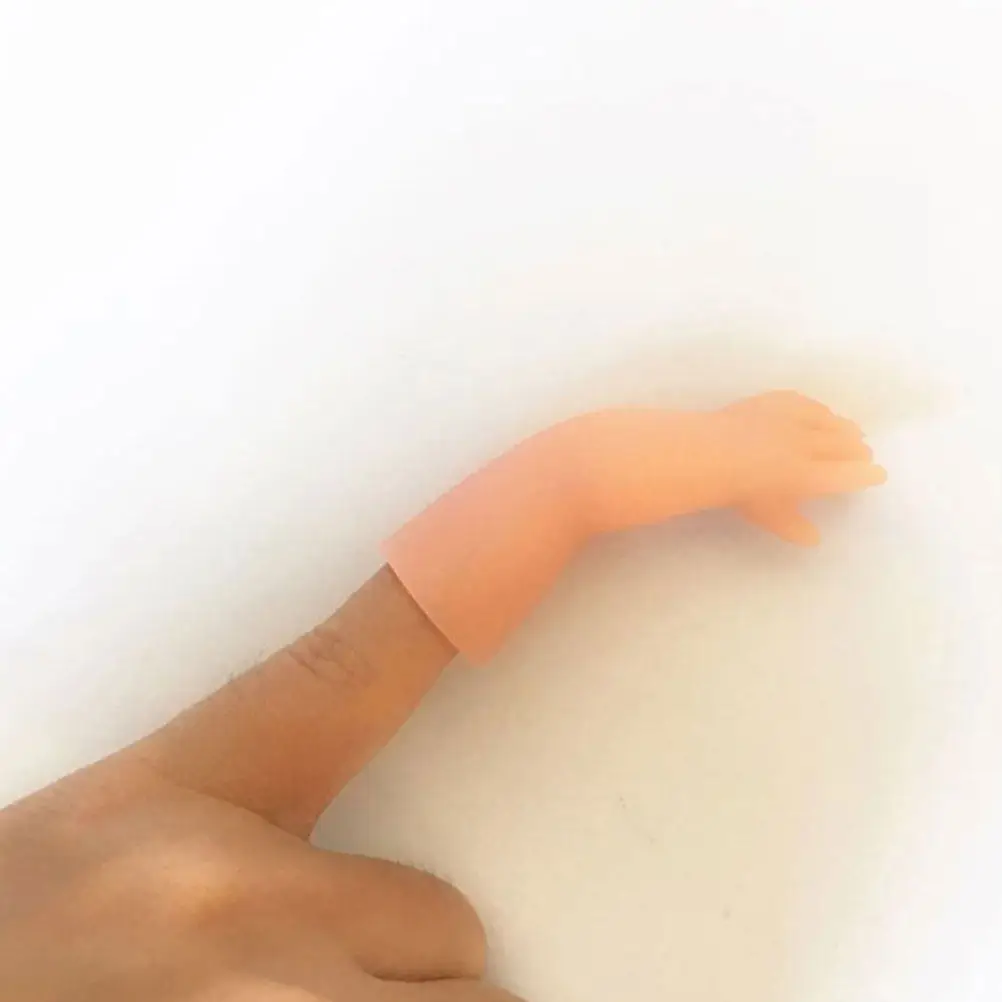 

4Pcs Small Hand Trick Props Halloween Party Favor for Magician Stage Show Prank Gag Gift Performance Fun Novelty