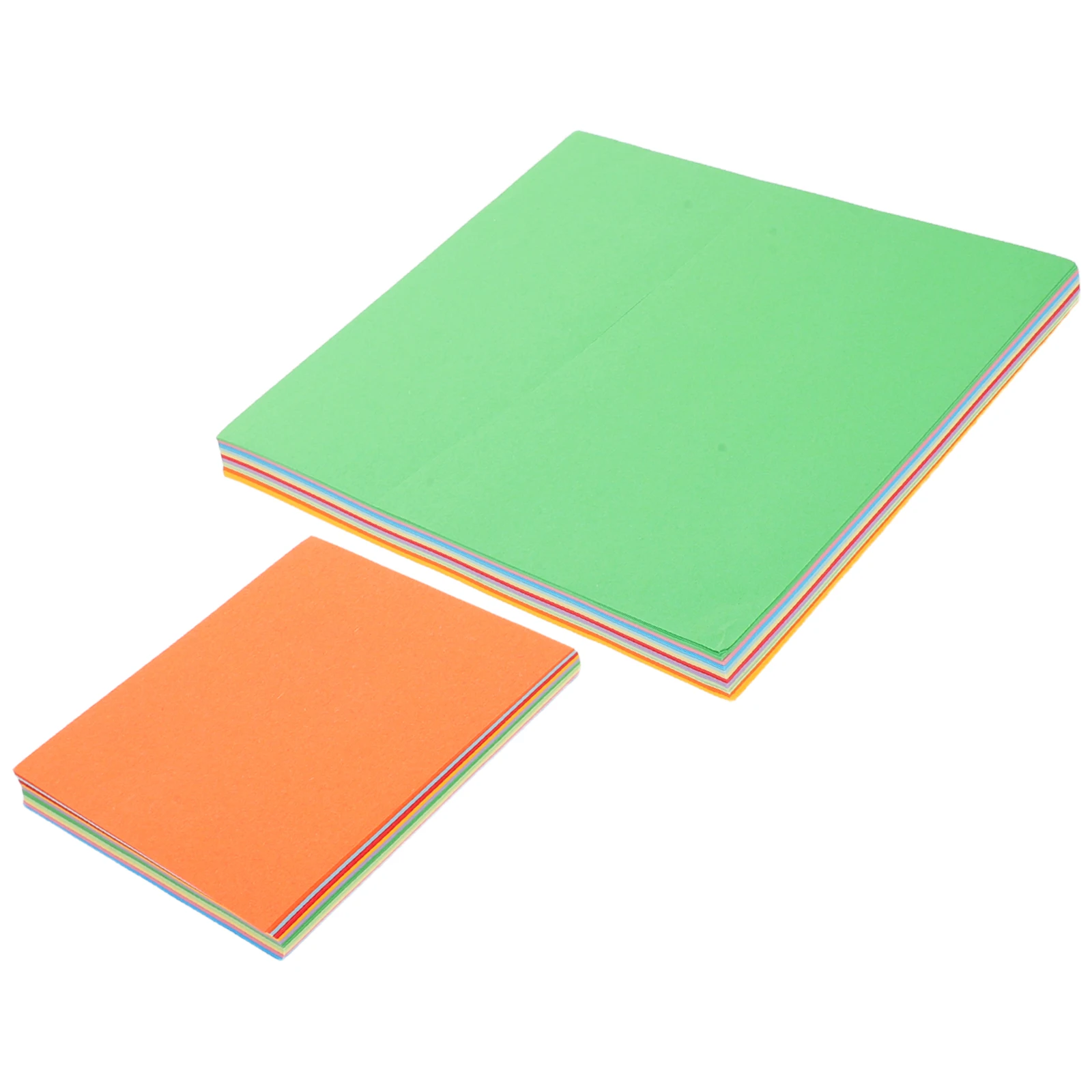 

10 Bags Colored Paper Origami DIY Square Folding Foldable Kit Pure Wood Paddle Crafting