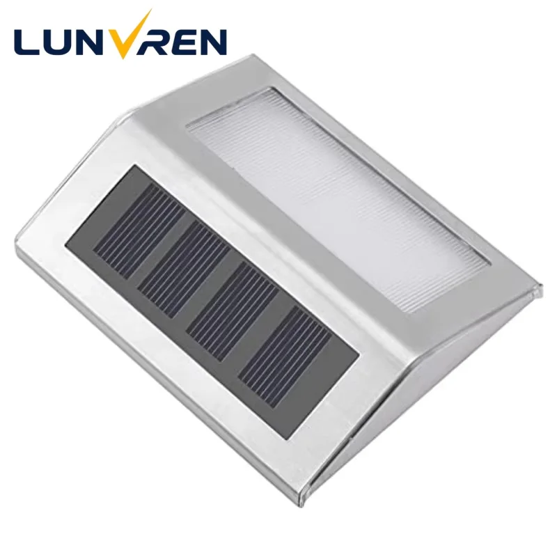 Lampes solaires extérieures terrasse lumière chaude jardin cour escaliers éclairage lumières extérie