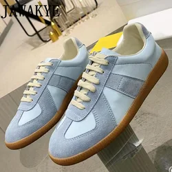 2022 Summer Walking Casual Men's flat Women's Loafers Shoes Suede Lace up Rubber Sole Mules Dress Shoes for women Slip on Shoes