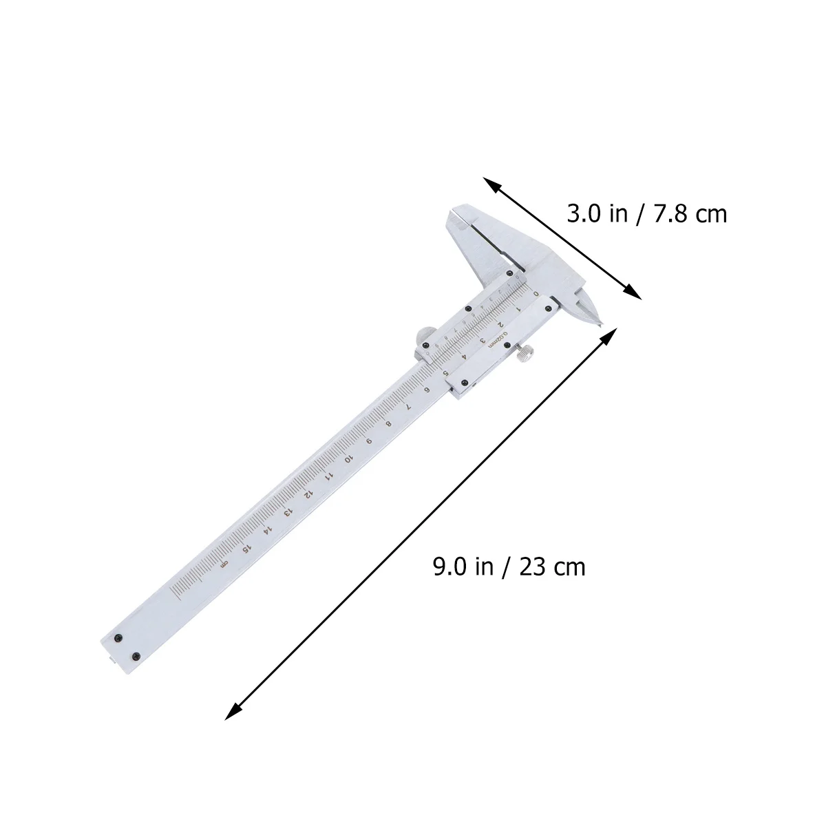 

0-150Mm Vernier Caliper Carbon Steel Measuring Tool For Internal External Depth Step Measurement Gauge Micrometer