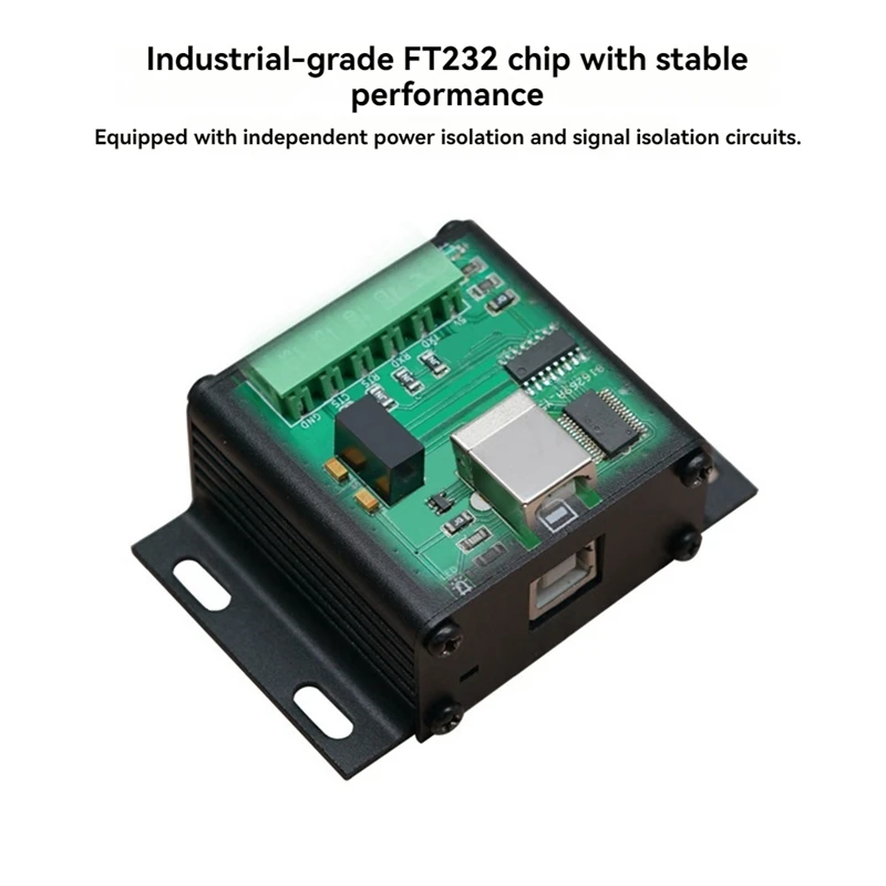 Modulo porta seriale USB TTL Chipset FT232 di livello industriale con protezione isolante Modulo di conversione bidirezionale