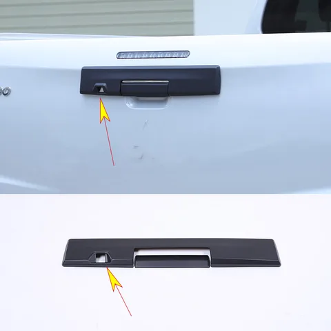 Матово-черные накладки из ABS для Mitsubishi Triton L200 2019-2023: накладки на зеркала заднего вида, накладки на передние и задние фонари, накладки на дверные ручки.