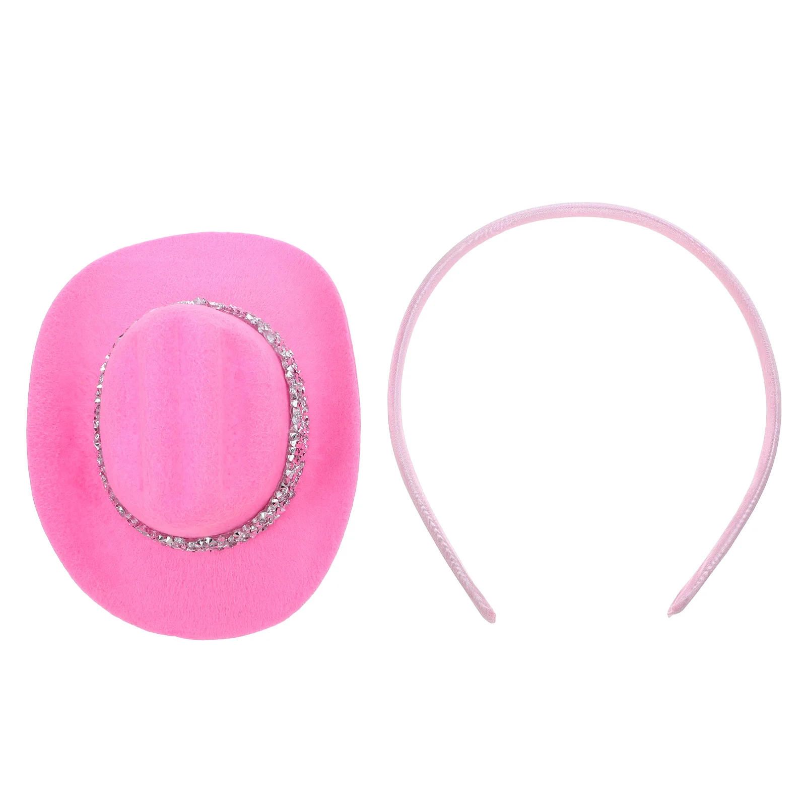 

Mini Top Hat on Headband Fancy Dress Hairband for Themed Parties Cosplay Carnival Wedding Tea Party Event Accessory