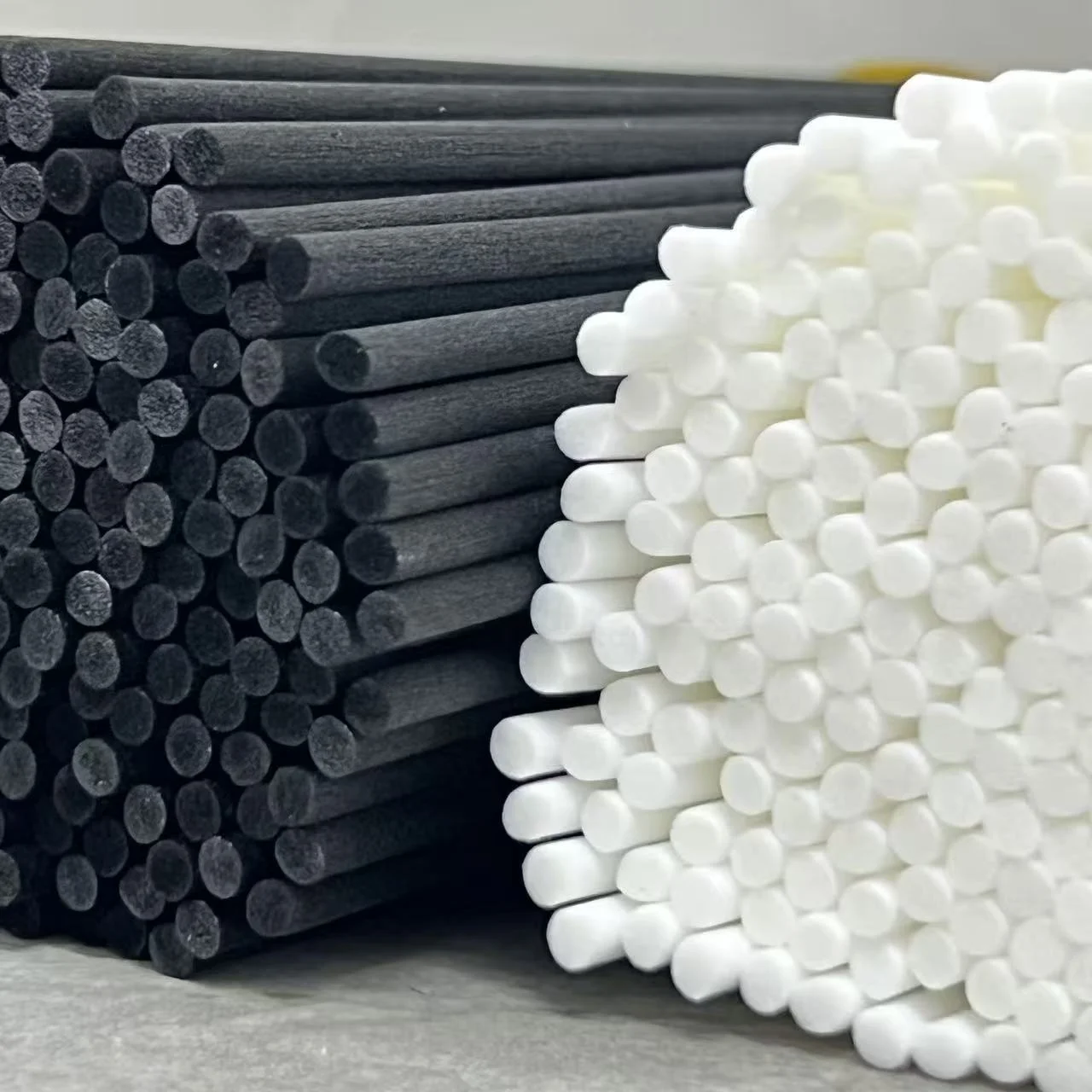50 Pcs/Pack 3mm*20cm Diffuser Sticks , Fragrance Refill Black Fibre Reed Thick Aromatherapy Diffuser Sticks for Diffuser Oils image 6