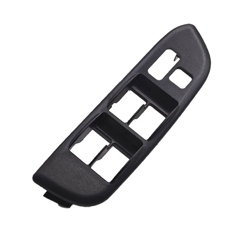 Front Left Power Window Lifter Button Switch Panel Trim for Toyota Rav4 2001~2005 Gray Black Switch Bezel Parts 74232-42080-B1