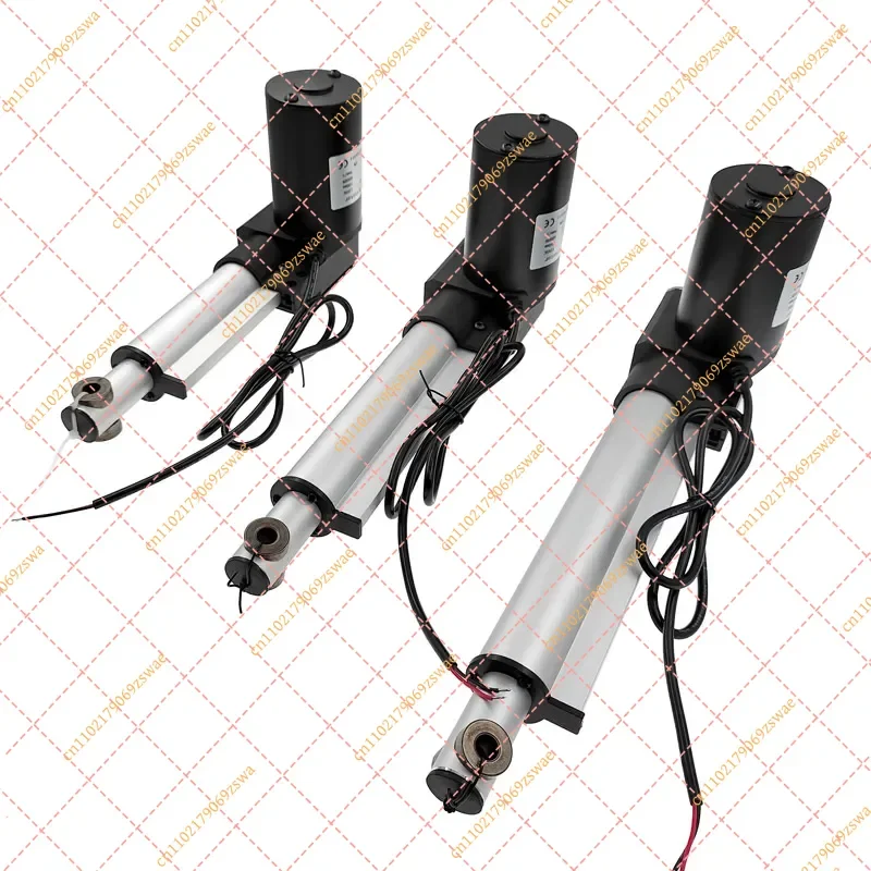 Heavy Duty DC Linear Actuator 12V/24V 6000N, Electric Motor for Sofa Recliner & Home Lift (100/150/200mm Stroke)