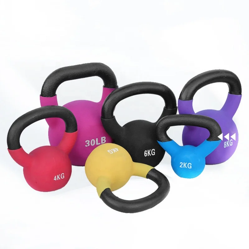 2026 Strength Training Gym Iron Fitness Kettlebell Cast Iron Competition Kettle Bell 20kg 40kg Kettlebell Setpromote Sales